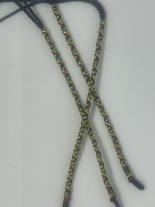 Hair Wrap - Green, Yellow, Red and Black