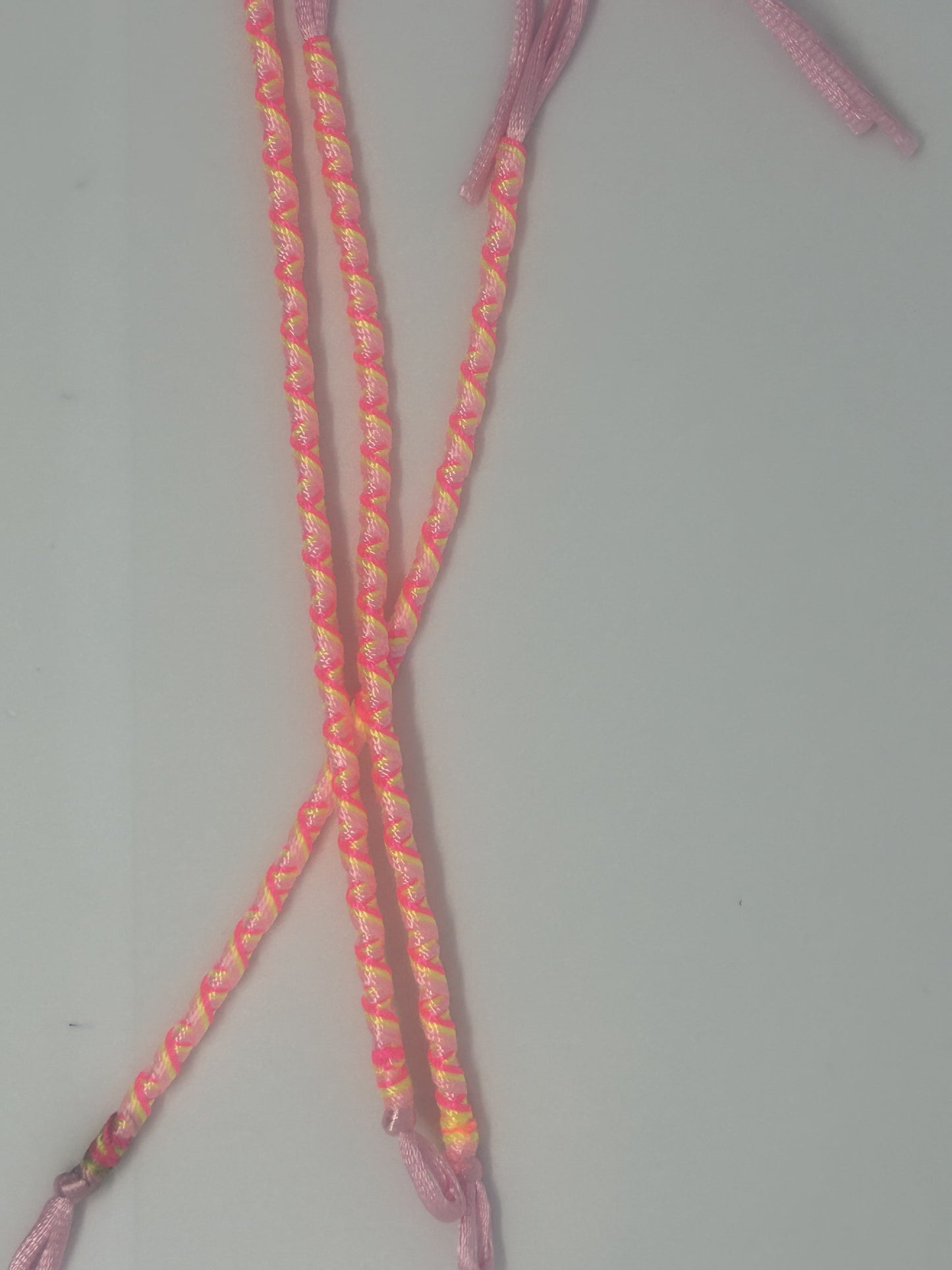 Hair Wrap - Pink, White and Yellow