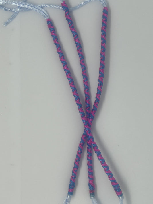 Hair Wrap - Pink and Blue