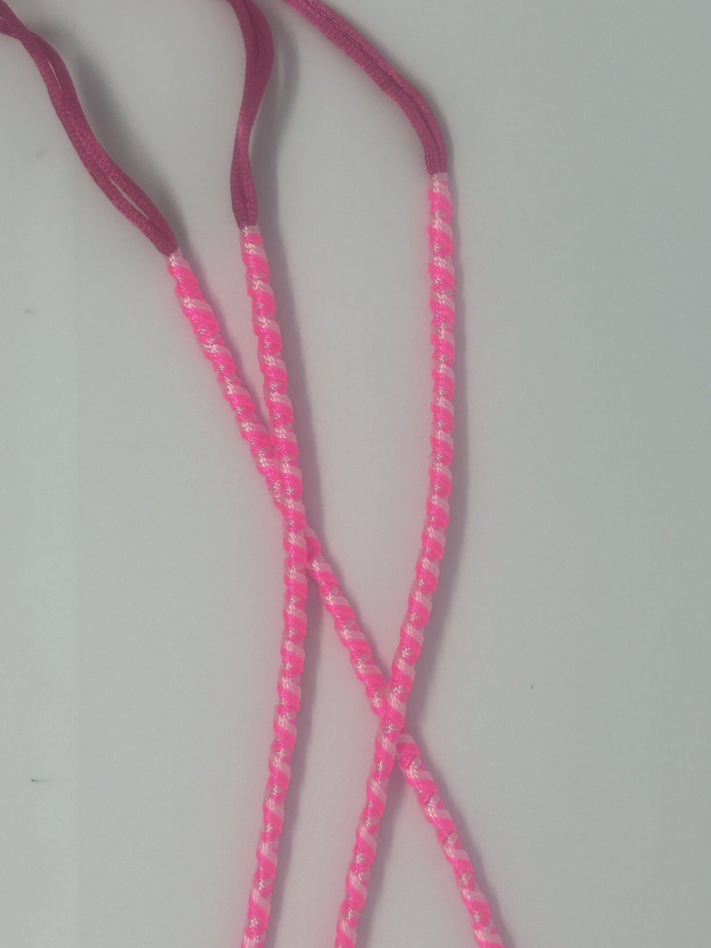 Hair Wrap - Pink and White