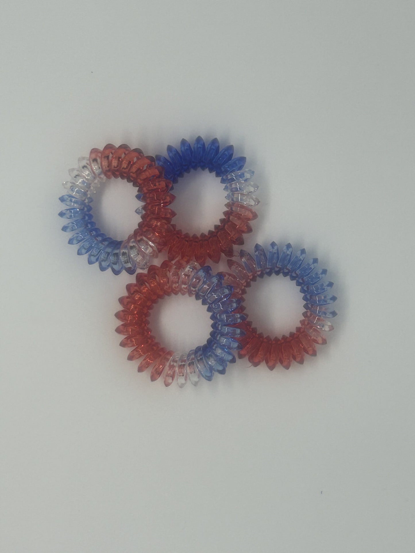 Hair Tie - Red and Blue